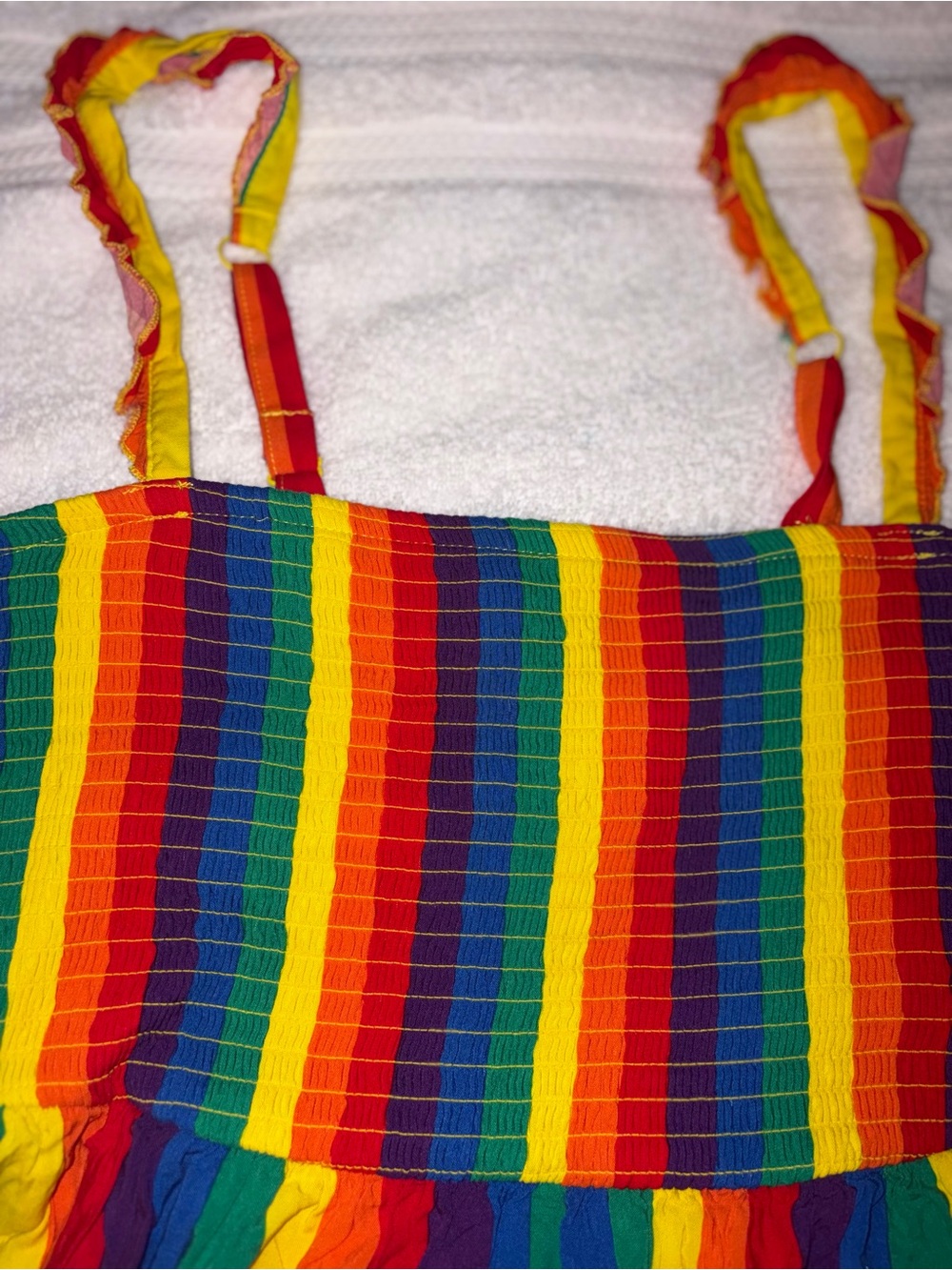 torrid Rainbow Stripe Midi Dress - Picture 2 of 5